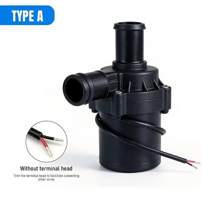 Pompe à eau submersible 12V DC 1200L/H à haut débit, pompe de circulation sans balais avec une haute