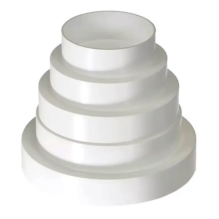 Réducteur universel en PVC de 80 à 150mm de diamètre, connecteur pour systèmes de Ventilation, Tube 