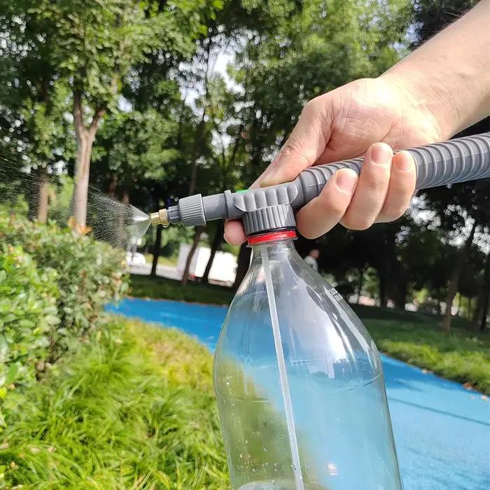 Artefact d'arrosage de jardin, bouteille de boisson, pulvérisateur de Cola, tête de pulvérisation un