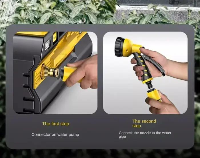 Pompe à eau Rechargeable portative 110V/220V pour l'irrigation et la plantation de jardin CCC