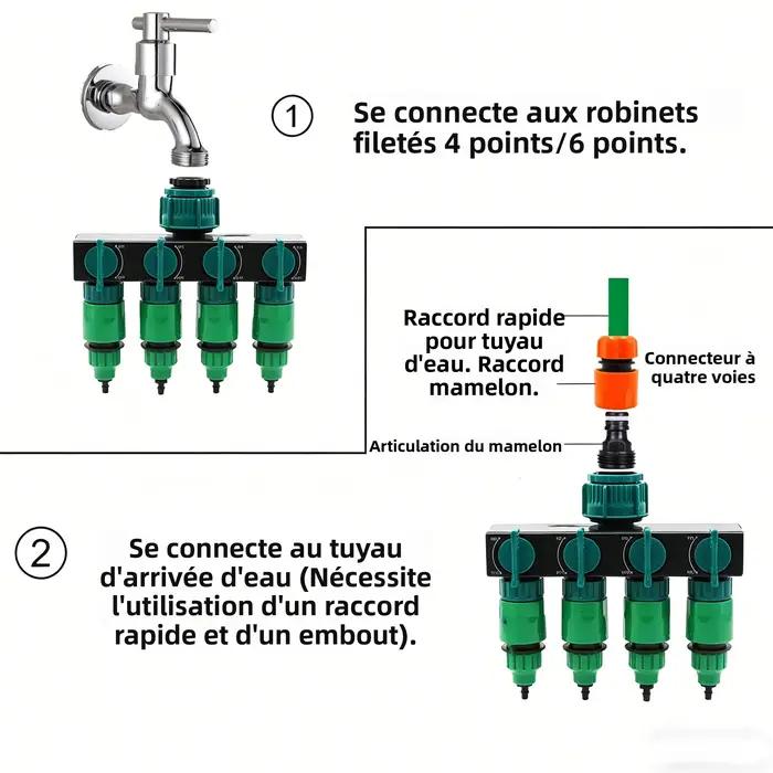 Connecteur de Robinet, Accessoires de Jardin