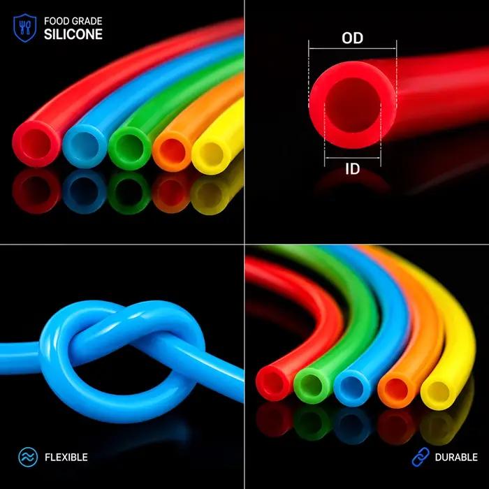 Tuyau en silicone de qualité alimentaire 1/3/5M