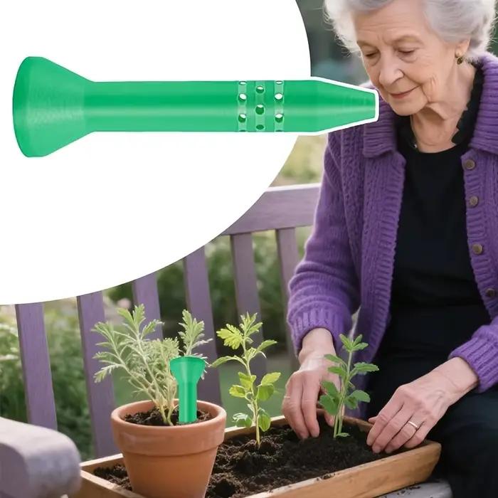 Entonnoir d'irrigation blanc pour jardinage efficace évitant la pourriture des racines adapté aux arrosoirs et raccords de tuyaux occasions de jardinage et cadeaux pour amoureux de la nature