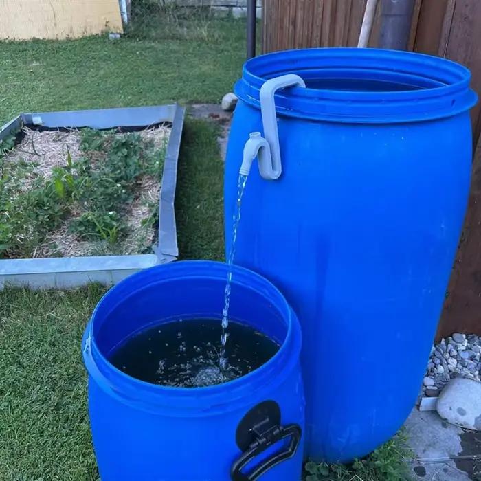 Tuyau de trop-plein pour barils de pluie