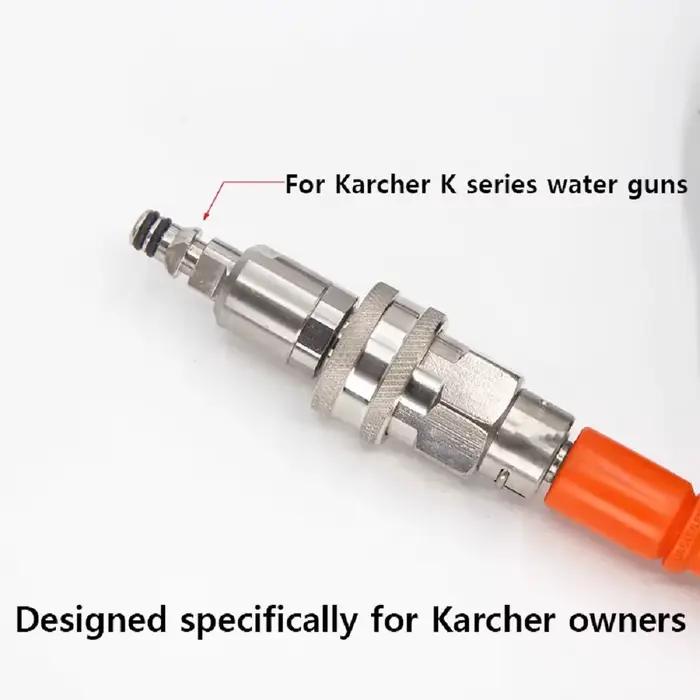 Adaptateur de tuyau et odorà eau pour Karcher