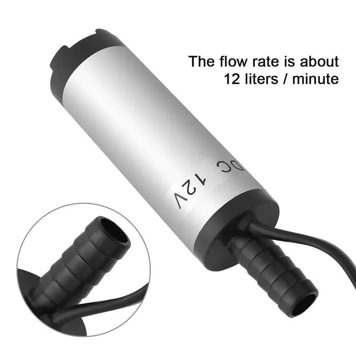 Pompe Submersible en acier inoxydable 12V 3.8cm
