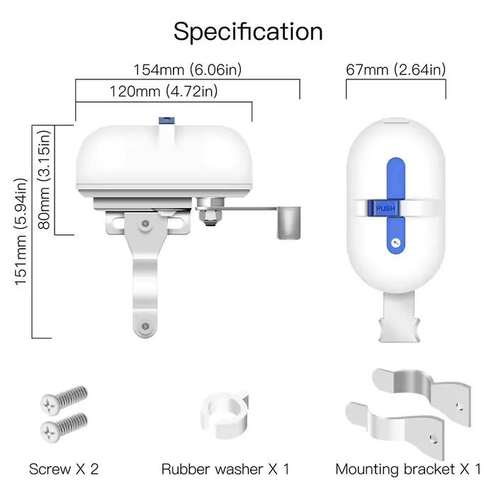 Tuya-Tuya Smart WiFi Zigequation Water Gas Pipeline