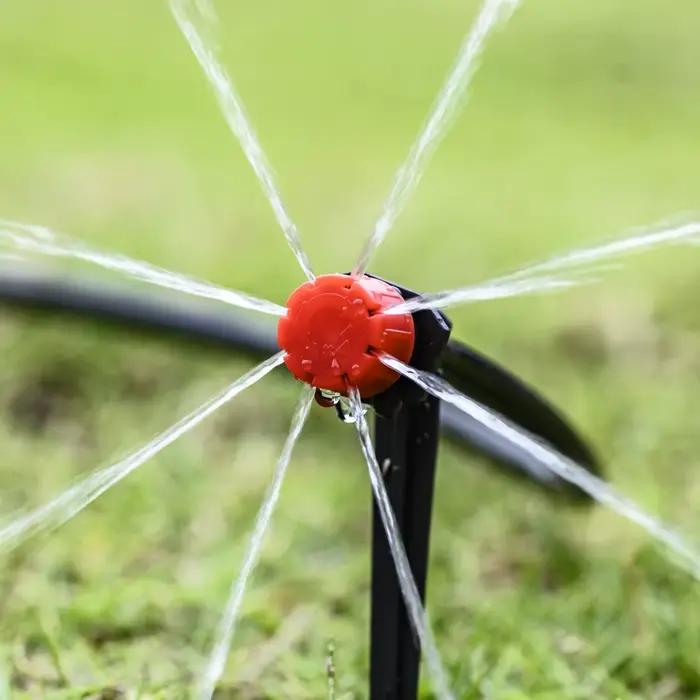 Système d'irrigation goutte à goutte 5M-60M Kit d'arrosage pour plantes avec minuterie réglable pour jardin et serre occasions spéciales