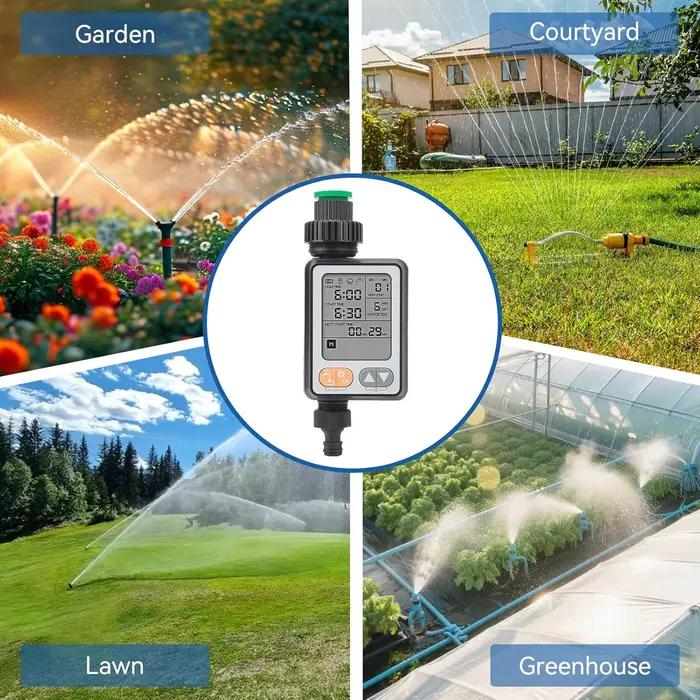 Minuterie numérique pour tuyau d'eau