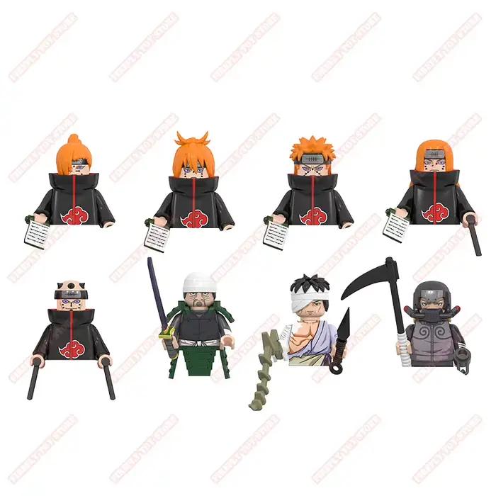 Naruto jeu d'animation jouets périphériques Karin Sasuke Itachi Kimimaro Shikamaru Mitsuki Ino Anime modèle d'action figurines Collection