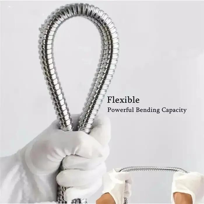 Tuyau de plomberie flexible en acier inoxydable