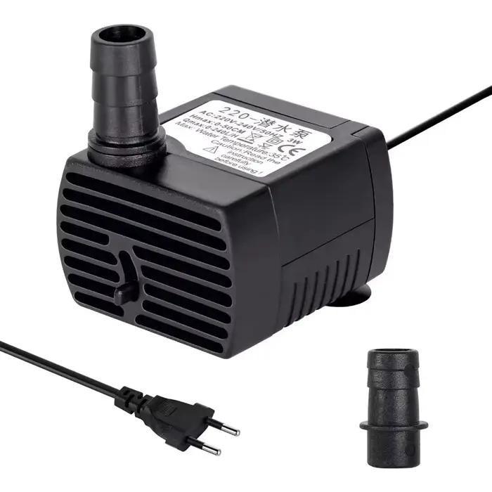 Nouveau 3/5/10/15/25W EU220v US110V pompe à eau Submersible pour jardins aquatiques systèmes hydroponiques Aquarium fontaines de table Pon