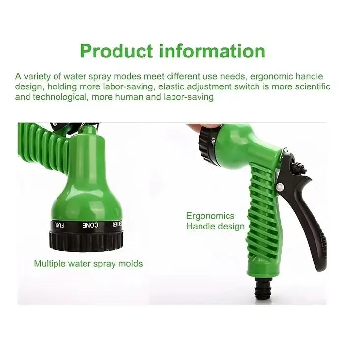 Pistolet d'arrosage de jardin 7 modes