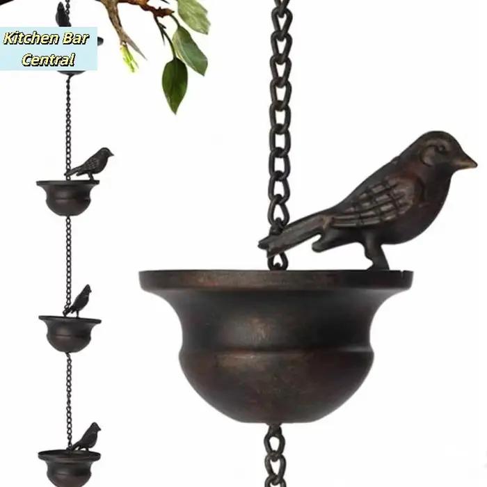 【Rain Catche – Outil de récupération d'eau de pluie en métal 60/80/100/240 cm