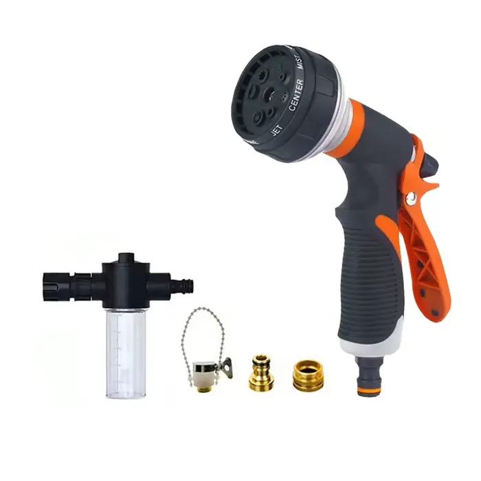 Pistolet d'arrosage de jardin 8 modes