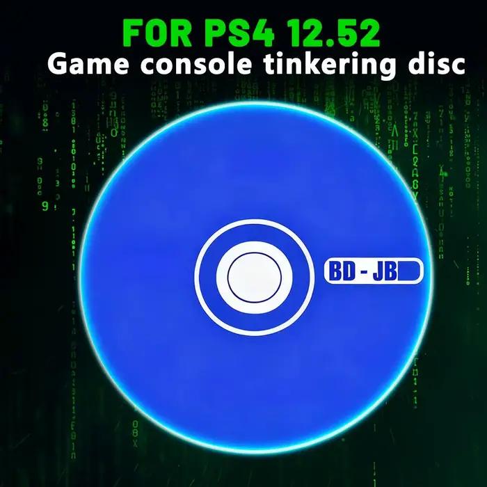 Disque de démarrage pour jailbreak PS4 – CD bootable BD-J avancé pour firmware 9.00–12.52