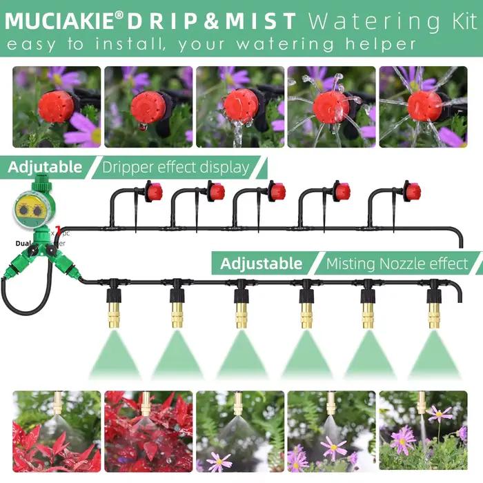 Système d'irrigation de jardin automatique