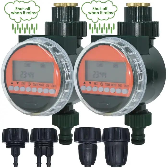 Minuterie de capteur de pluie SPRYCLE pour jardin, serre, irrigation goutte à goutte, contrôle automatique, kit d'arrosage durable et pratique