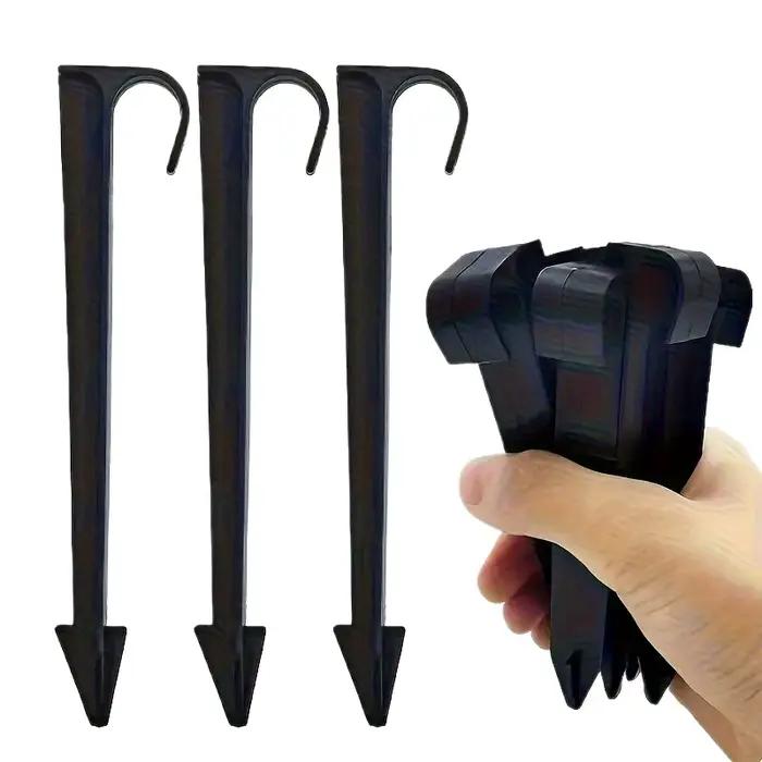 Supports de tuyau en plastique PE brun pour irrigation goutte à goutte jardinage outils de jardin amélioration de l'espace vert public horticole occasionnels cadeaux