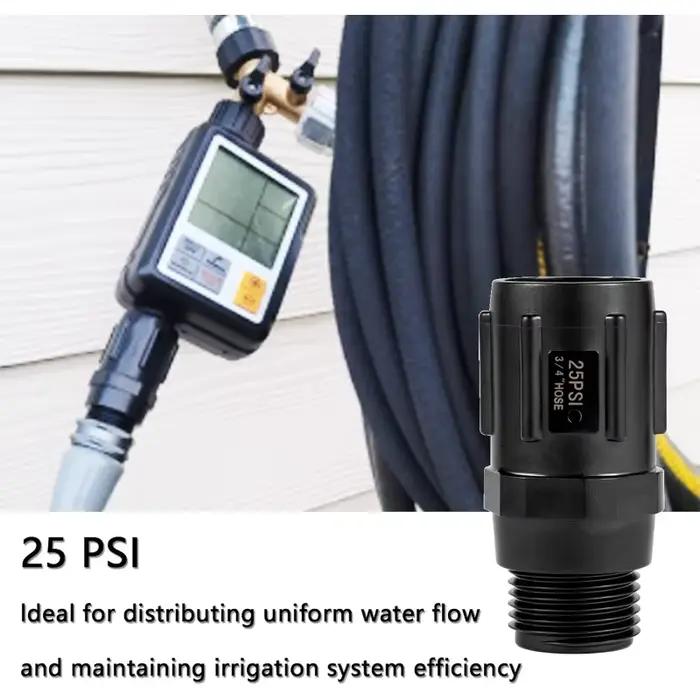 Régulateur de pression pour tuyau d'arrosage 25 PSI