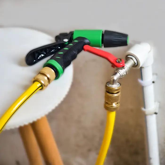 1 ensemble de raccords rapides pour tuyau d'arrosage de jardin