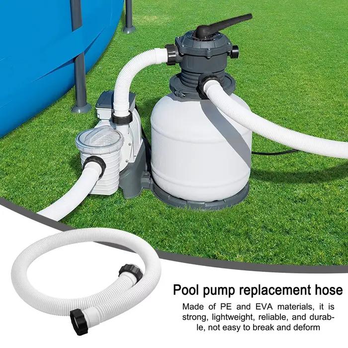 Tuyau de pompe à piscine robuste et flexible à connexion rapide pour l'entretien et le nettoyage des piscines et des spas