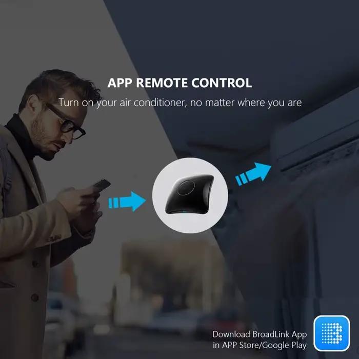 Télécommande intelligente Broadlink Rm4 Pro pour maison connectée Wifi IR RF, compatible avec Alexa et Google Home