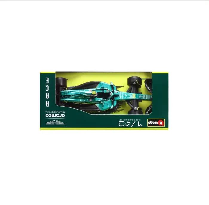2025 AMR25 Bburago 1:43 AMR23 # 14 Alonso # 18 Stroll F1 Aston Martin Aramco Team Model Car Competition vehicle Formula F1