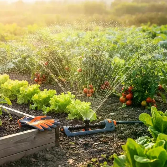 Arroseur de jardin, outil d'irrigation à distribution d'eau efficace