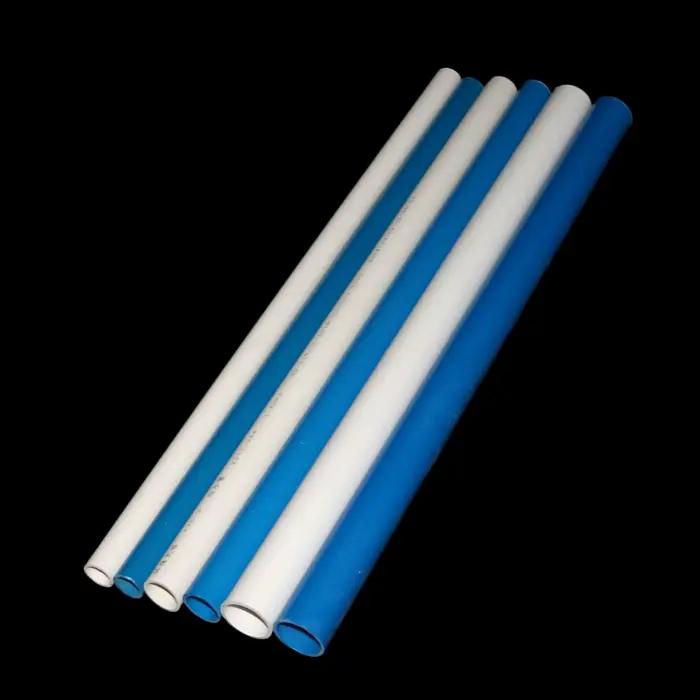 Tuyau en PVC bleu/blanc OD 20mm 25mm 32mm