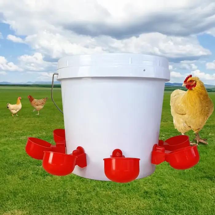 Distributeur d'eau automatique Anti-Pollution et autonettoyant pour volaille