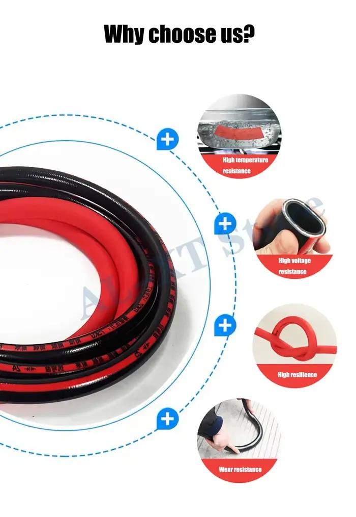 Tuyau d'eau haute pression en PVC