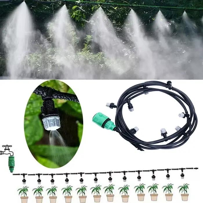 Nouvelle Irrigation 10 mètres 10 buses d'arrosage pulvérisateur d'eau brumisation brouillard système de buse de