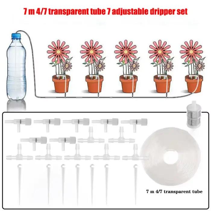 Kit d'irrigation goutte à goutte pour serre et jardin