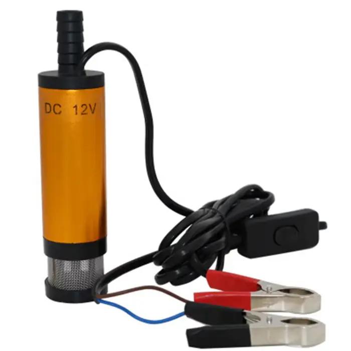 Mini pompe submersible électrique portable 12V/24V DC - 12L/min