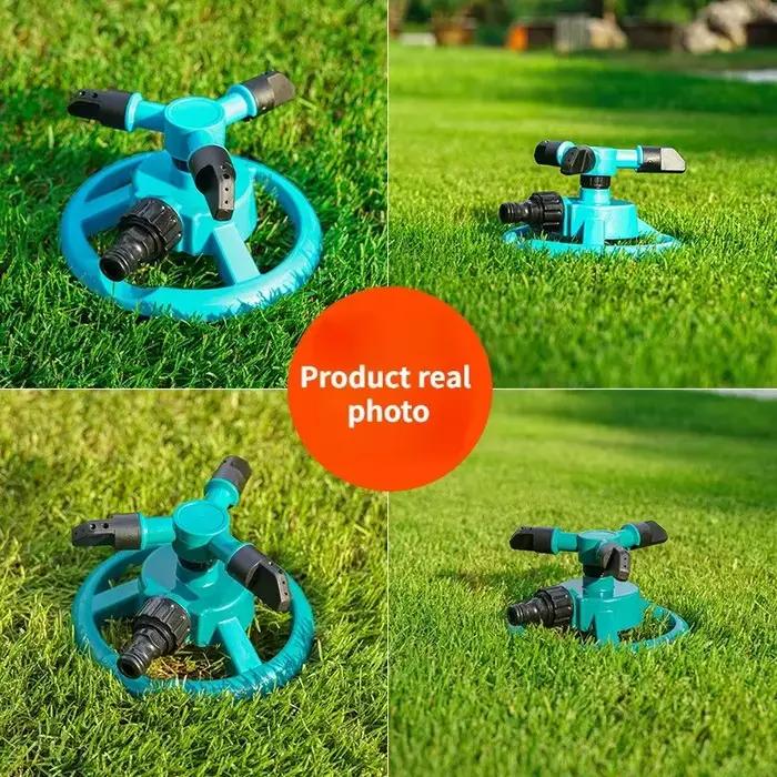 Arroseur rotatif automatique à 360 degrés pour jardin et pelouse – Fournitures d'irrigation pour l'arrosage des jardins