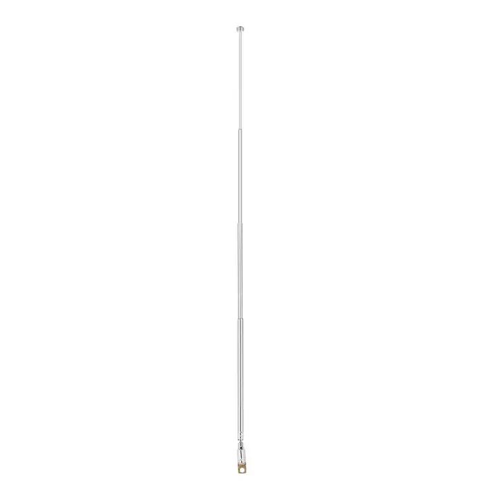 Radios 4 Sections \u0026amp réveils antenne Radio FM télescopique 4 Sections-antenne en cuivre plaqué 360 °   Giroir