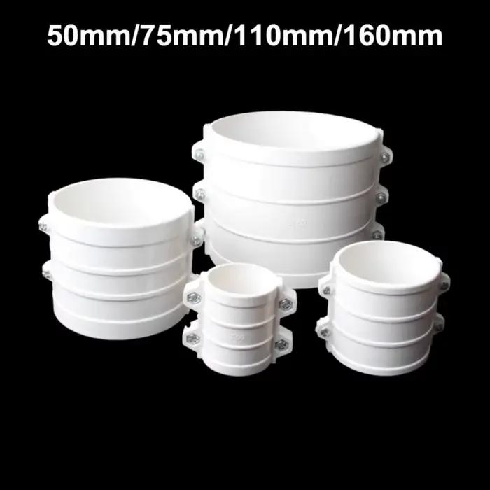 Nouvelle pince de réparation pour tuyau d'eau en PVC 50mm/75mm/110mm/160mm