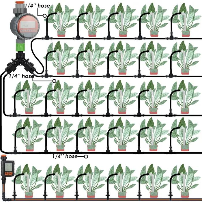 Micro goutteur de tuyau d'arrosage à économie d'eau