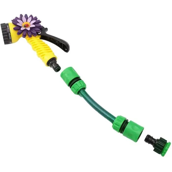 Raccord rapide double mâle ABS 1/2 po pour tuyau d'arrosage de jardin