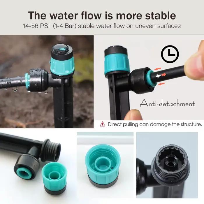 Système d'arrosage d'irrigation de jardin barboteur 3/8 "