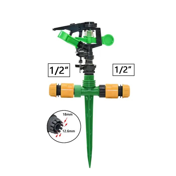 Arroseur d'irrigation rotatif à 360 degrés