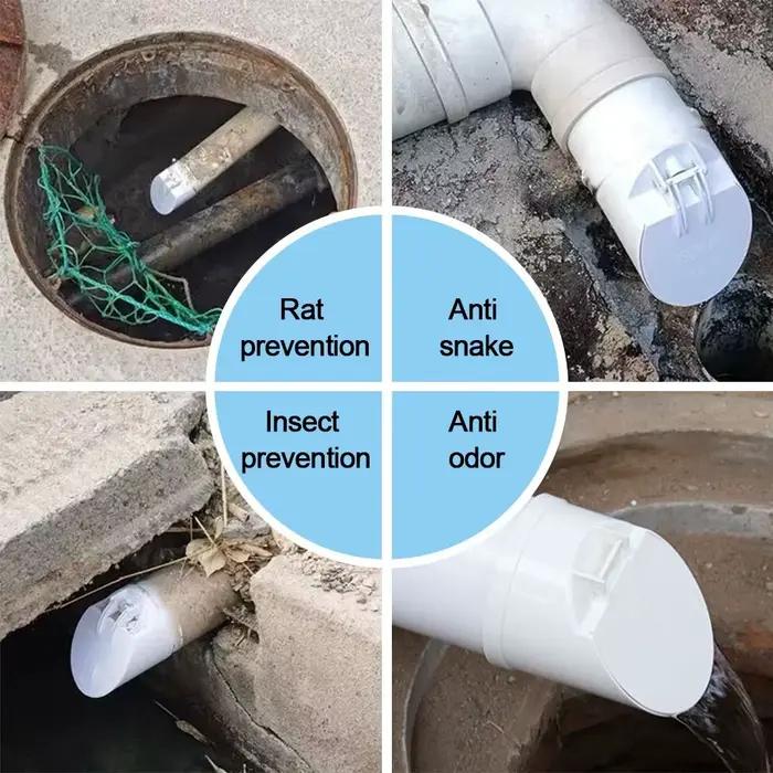 Tuyau de vidange en PVC avec assujet