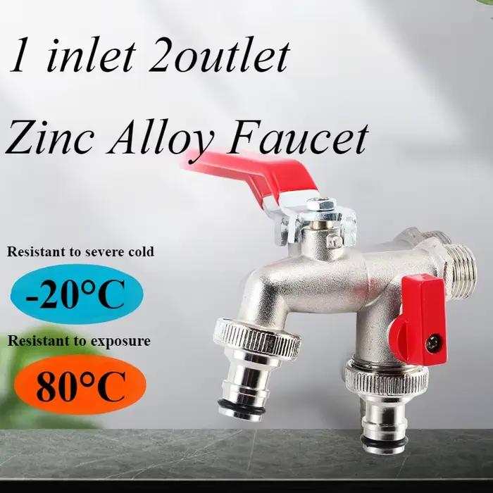 Bibcock en alliage de zinc pour l'd'argile industrielle et domestique