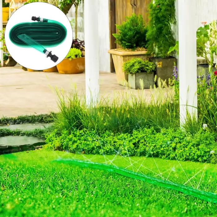 1 tuyau d'arrosage goutte-à-goutte avec pulvérisateur pour système d'irrigation de jardin et pelouse