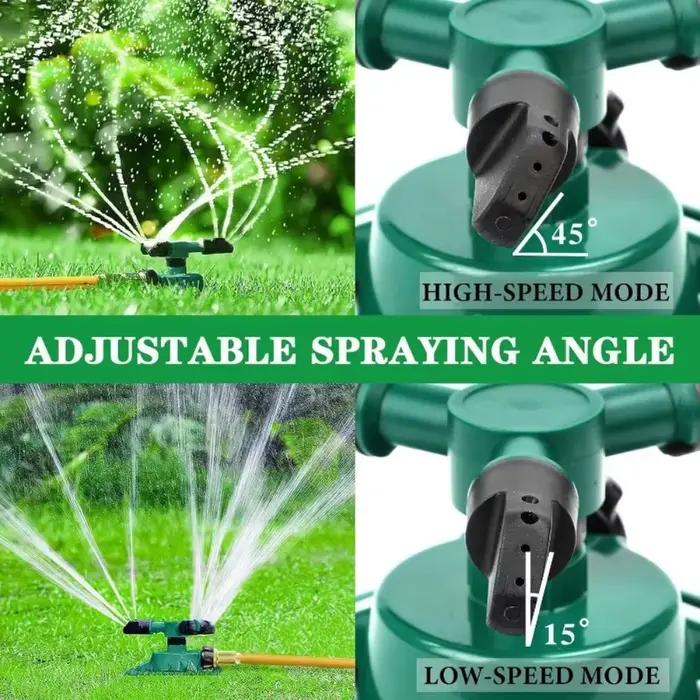 Arroseur automatique rotatif à 360 degrés pour jardin et pelouse – Matériel d'irrigation