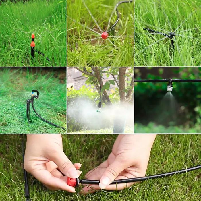 Tuyau d'arrosage en PVC 3/5mm 4/7mm 8/11mm pour jardin, serre, irrigation goutte à goutte, agriculture, durabilité et facilité d'installation