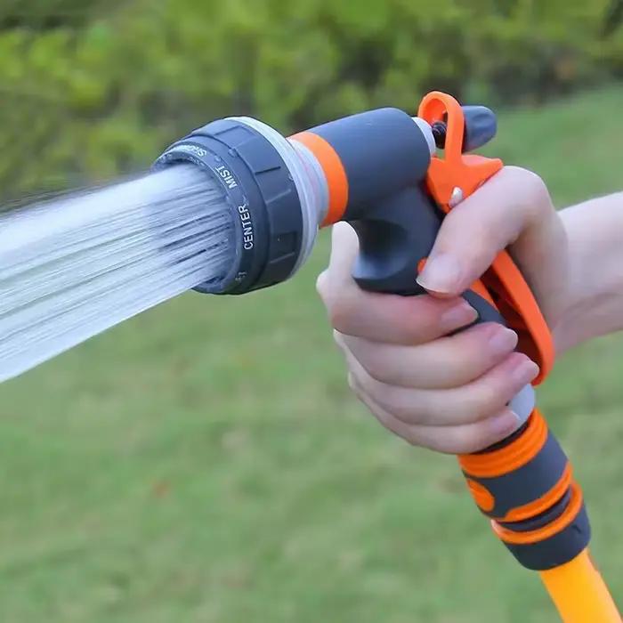 Pistolet d'arrosage de jardin 8 modes