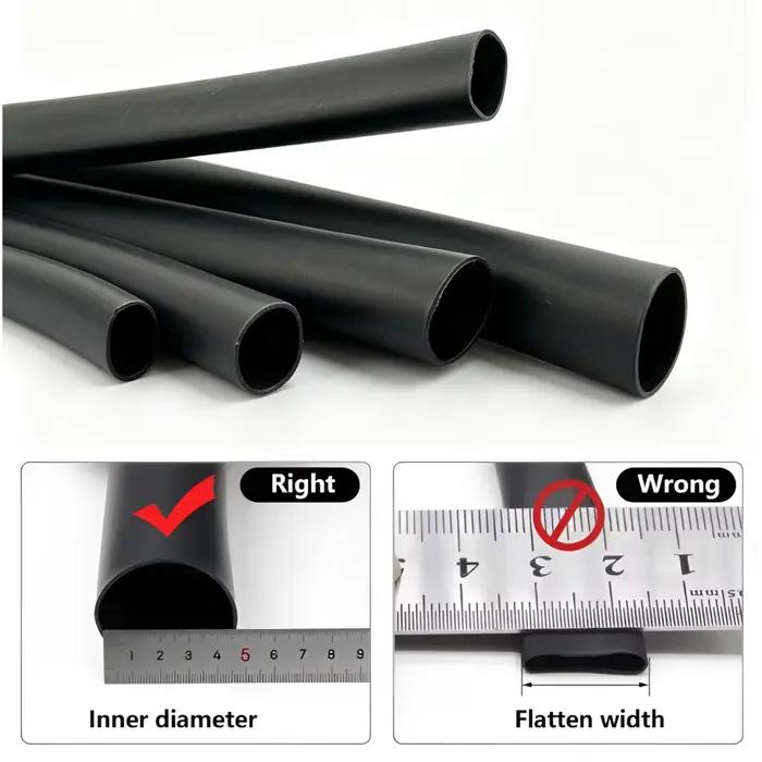 1m 41 étanchéité imperméabilisation Protection anticorrosion et tube thermorétractable pour harnais multibrins résistant à l'usure et aux fuites