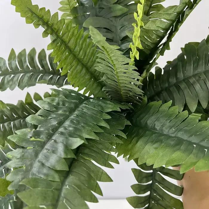 Plante de Fougère Artificielle, Feuilles d'Enge Perses, Simulation de Plantes Vertes, Décor de Salon, Fougères, Cuir oral elu Perse, Décoration de la Maison